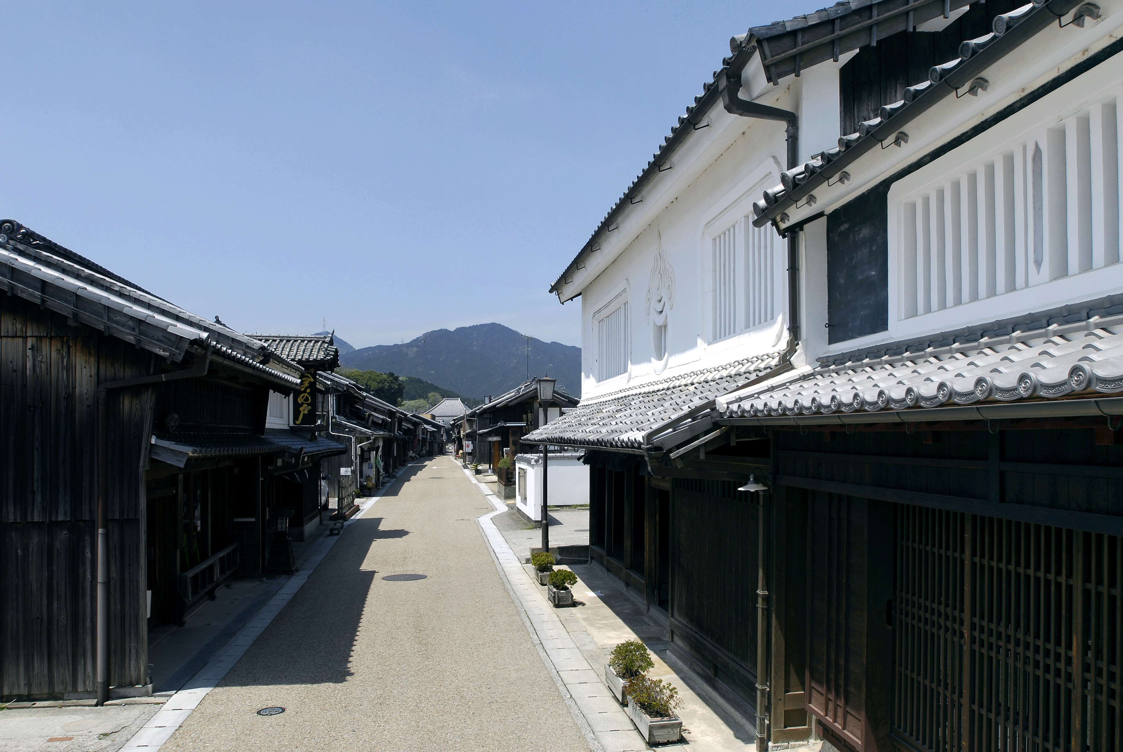 関宿(中町・見学者無し) 関宿(中町・見学者無し)