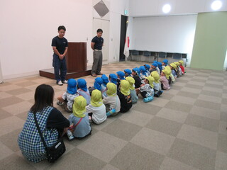 消防署見学１