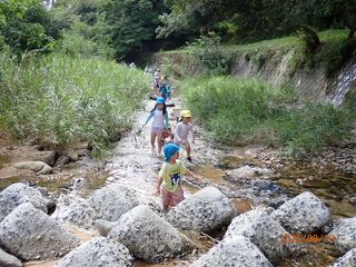 川遊び４