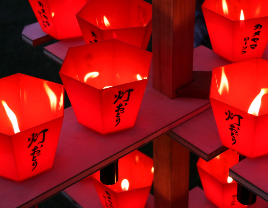 「灯おどり」練習会